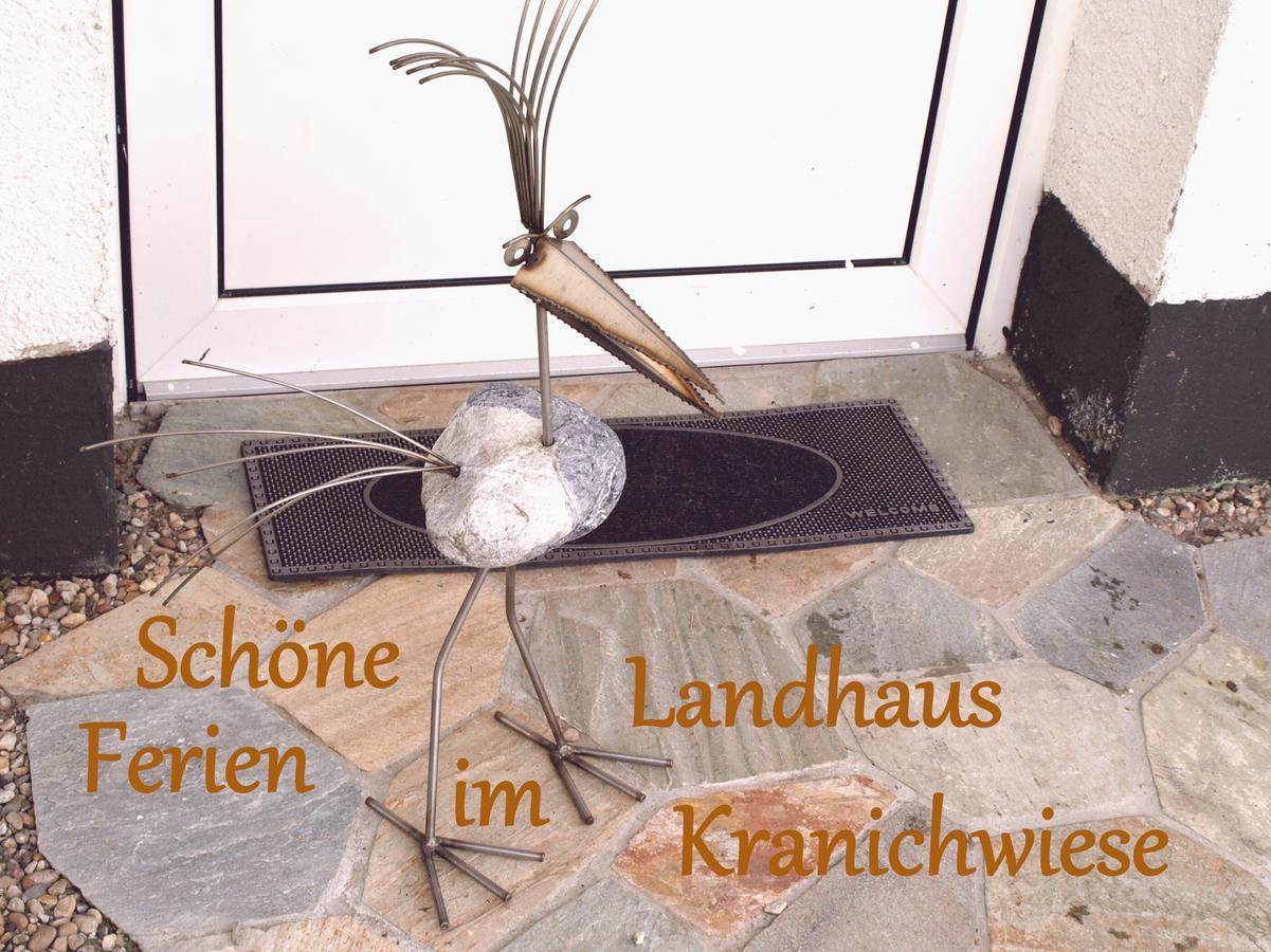 Landhaus Kranichwiese Göhren-Lebbin Exteriér fotografie
